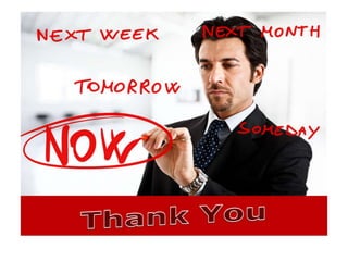 How to Avoid Procrastination