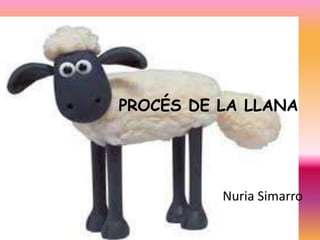 PROCÉS DE LA LLANA
Nuria Simarro
 