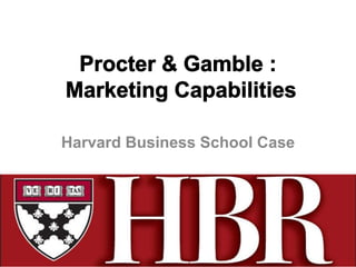 Harvard Business School Case
 