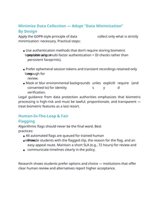 Proctoring Without Compromising Privacy: Best Practices & Transparent ...