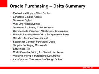 Procurement Oracle EBS Procurement PPT Doc | PPT