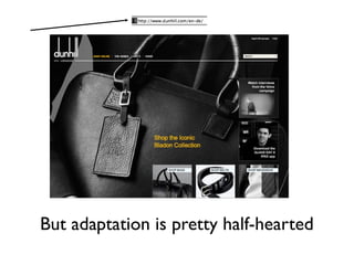 But adaptation is pretty half-hearted
 