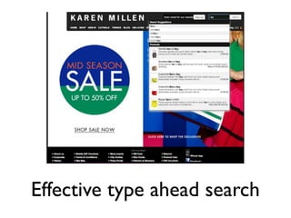 Effective type ahead search
 