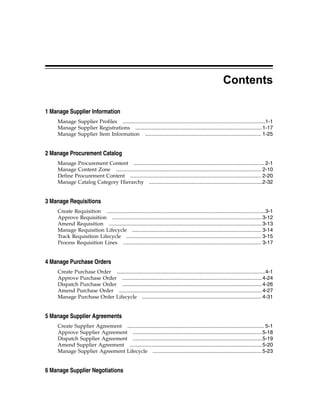 Oracle Fusion Procurement implementation guide | PDF