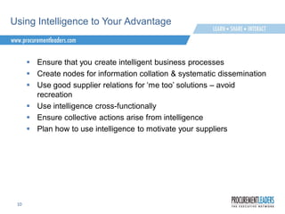 Procurement Intelligence