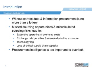 Procurement Intelligence