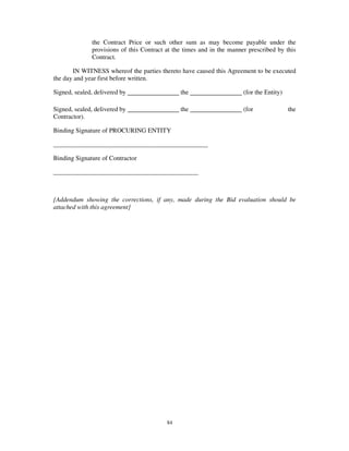 Procurement of infrastructure projects | PDF