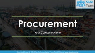 Procurement
Your Company Name
 