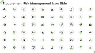 Procurement Risk Management Icon Slide
17
 