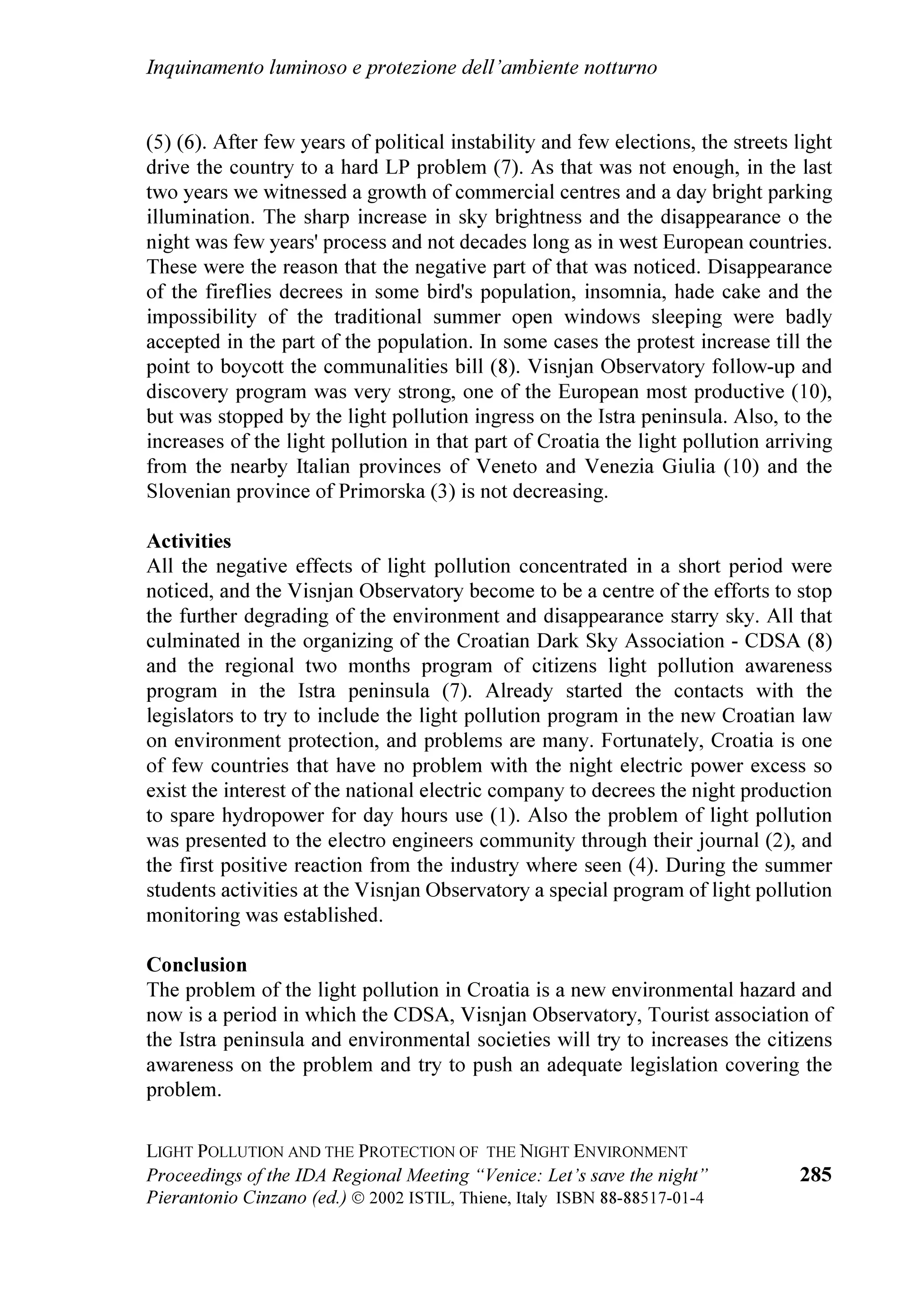 DQG LQ (QJOLVK ODQJXDJH ³SROOXWLRQ´ PHDQV ³LPSDLUPHQW RI WKH
SXULW RI WKH HQYLURQPHQW´ 0F *UDZ +LOO 6FLH 7HFK 'LFWLRQDU 