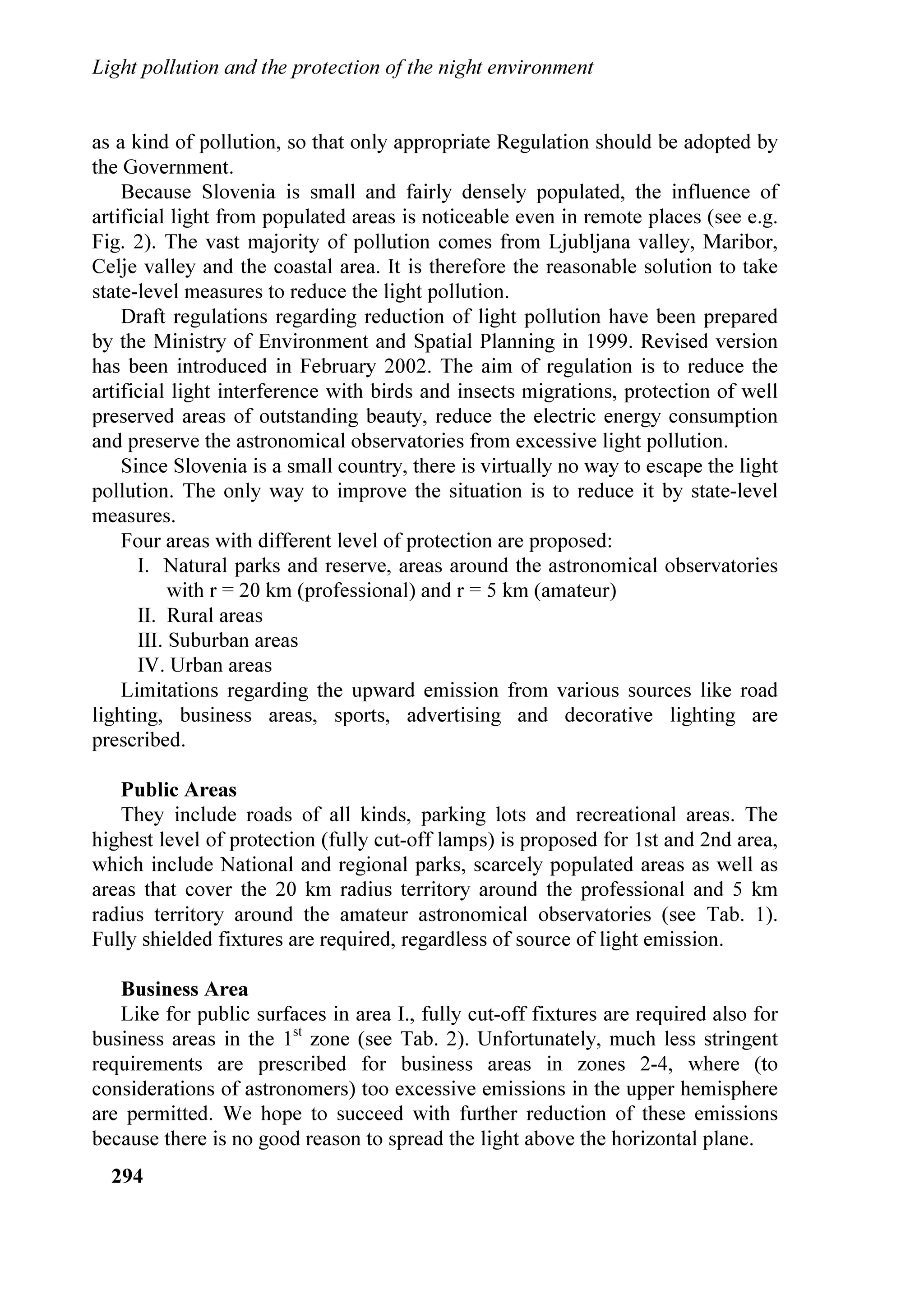 7KUHH ,WDOLDQ
VWDQGDUG UXOHV UHIHU LQ GLUHFW RU LQGLUHFW ZD WR OLJKW SROOXWLRQ 81, 81,
 81, 