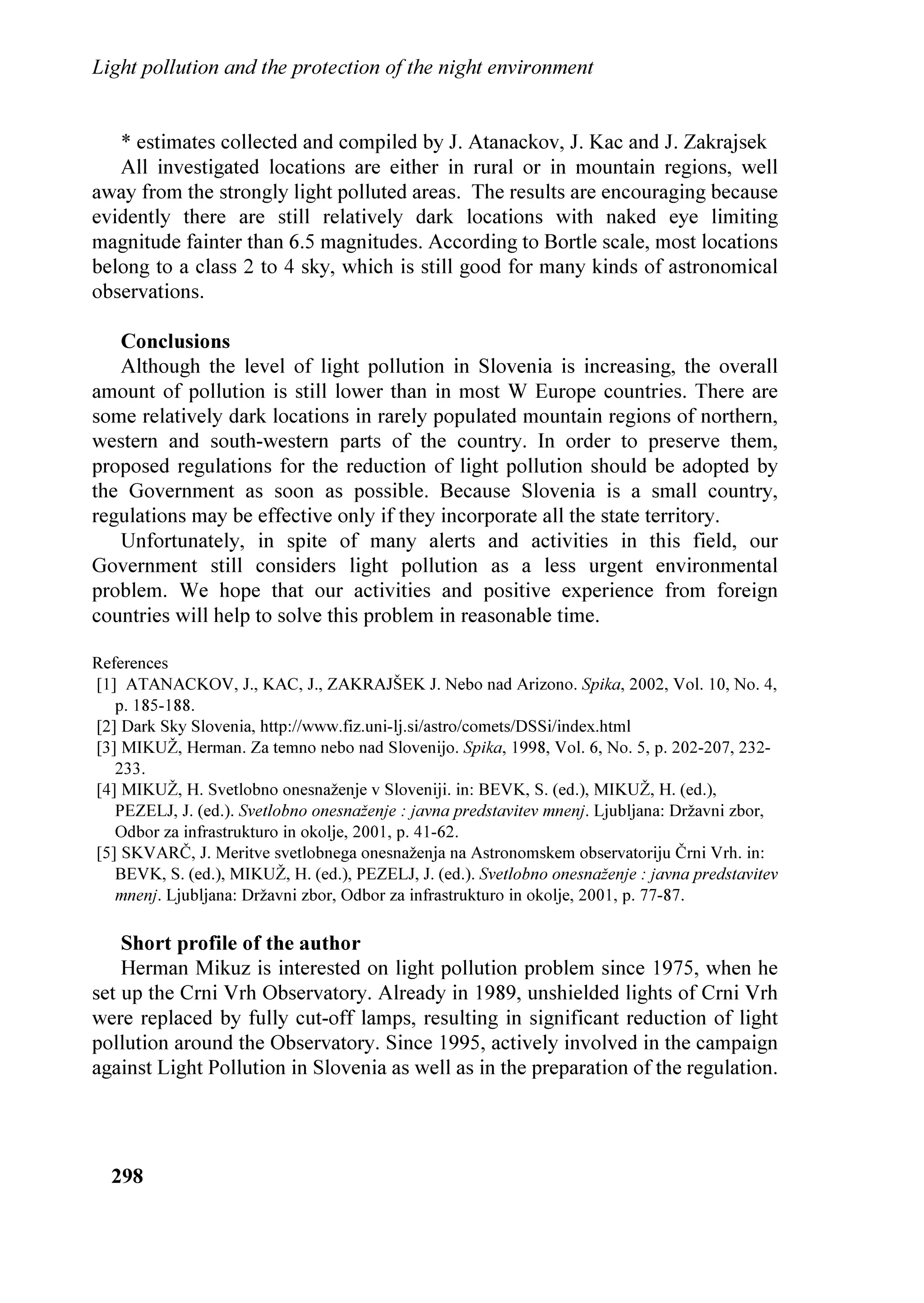 ,QTXLQDPHQWR OXPLQRVR H SURWH]LRQH GHOO¶DPELHQWH QRWWXUQR


PDGH E WKH 'HIHQVH 0HWHUHRORJLFDO 6DWHOOLWH 3URJUDP '063 