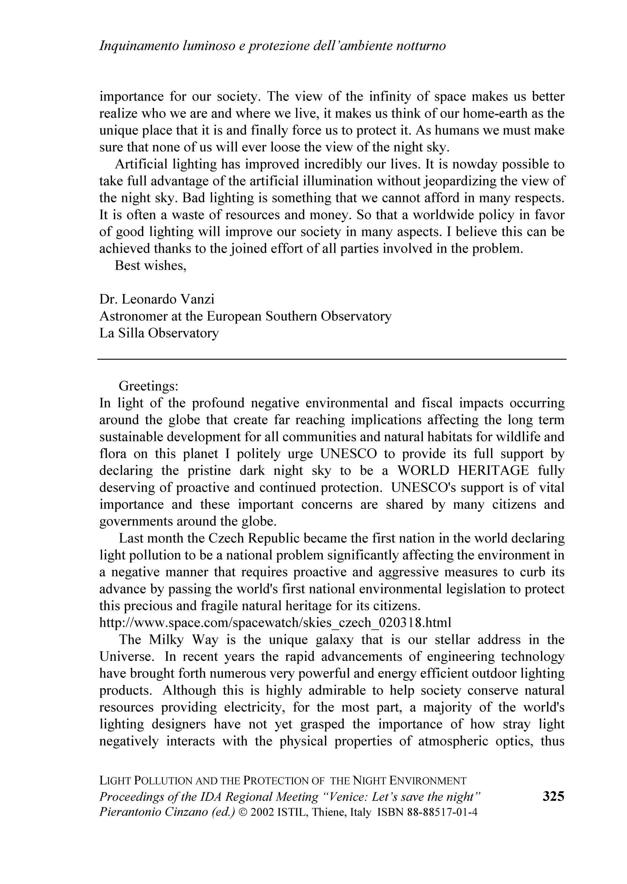 7KH OHYHOV DUH H[SUHVVHG DV UDWLRV EHWZHHQ
WKH ]HQLWK DUWLILFLDO VN EULJKWQHVV DQG D UHIHUHQFH QDWXUDO VN EULJKWQHVV RI 
PDJ DUFVHF RU  PFG P /HYHOV LQGLFDWH  EOXH 