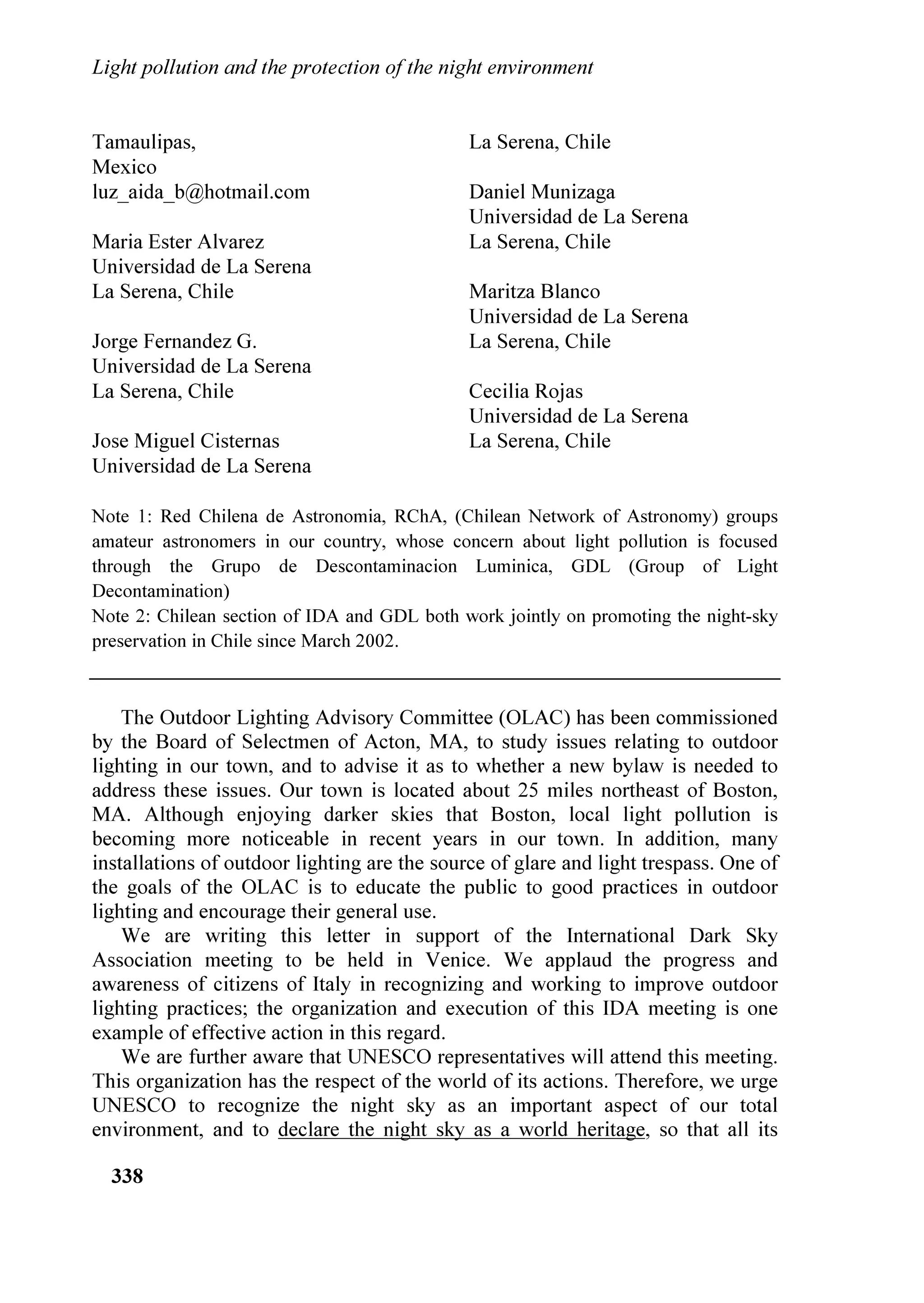 DQG (XURSHDQ 8QLRQ OLYH LQ DUHDV ZKHUH WKH
QLJKW VN LV DERYH WKH WKUHVKROG VHW IRU SROOXWHG VWDWXV 0RUHRYHU DERXW RQHILIWK
RI WKH :RUOG SRSXODWLRQ PRUH WKDQ WZRWKLUGV RI WKH 8QLWHG 6WDWHV SRSXODWLRQ
DQG PRUH WKDQ RQH KDOI RI WKH (XURSHDQ 8QLRQ SRSXODWLRQ KDYH ORVW QDNHG HH
YLVLELOLW RI WKH 0LON :D
    0DSV RI WKH VLWXDWLRQ LQ (XURSH KDYH EHHQ DOVR SUHVHQWHG E LQ]DQR HW DO
 D E 