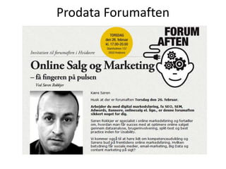 Prodata Forumaften
 