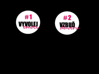 #1       #2
VYVOLEJ
 emoci    VZBU?
          d?vru
 