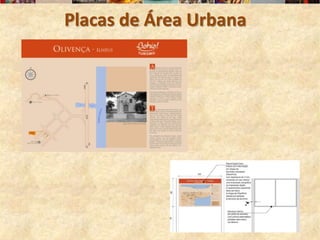 Placas de Área Urbana
 