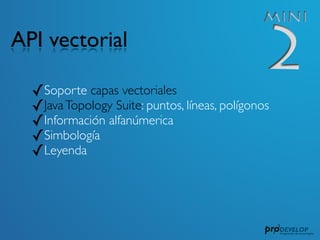 API vectorial
 