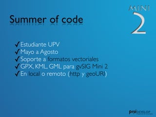 Summer of code




                                                        No va de esto...
http://www.ﬂickr.com/photos/26...
