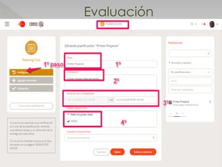 Evaluación
 