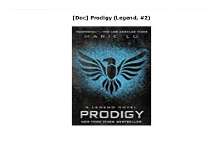 [Doc] Prodigy (Legend, #2)
Download Here https://nn.readpdfonline.xyz/?book=0142427551 June and Day arrive in Vegas just as the unthinkable happens: the Elector Primo dies, and his son Anden takes his place. With the Republic edging closer to chaos, the two join a group of Patriot rebels eager to help Day rescue his brother and offer passage to the Colonies. They have only one request—June and Day must assassinate the new Elector. It’s their chance to change the nation, to give voice to a people silenced for too long. But as June realizes this Elector is nothing like his father, she’s haunted by the choice ahead. What if Anden is a new beginning? What if revolution must be more than loss and vengeance, anger and blood—what if the Patriots are wrong?In this highly-anticipated sequel to the New York Times bestseller Legend, Lu delivers a breathtaking thriller with high stakes and cinematic action. Download Online PDF Prodigy (Legend, #2), Read PDF Prodigy (Legend, #2), Read Full PDF Prodigy (Legend, #2), Read PDF and EPUB Prodigy (Legend, #2), Read PDF ePub Mobi Prodigy (Legend, #2), Downloading PDF Prodigy (Legend, #2), Read Book PDF Prodigy (Legend, #2), Read online Prodigy (Legend, #2), Read Prodigy (Legend, #2) Marie Lu pdf, Read Marie Lu epub Prodigy (Legend, #2), Read pdf Marie Lu Prodigy (Legend, #2), Download Marie Lu ebook Prodigy (Legend, #2), Download pdf Prodigy (Legend, #2), Prodigy (Legend, #2) Online Download Best Book Online Prodigy (Legend, #2), Read Online Prodigy (Legend, #2) Book, Read Online Prodigy (Legend, #2) E-Books, Download Prodigy (Legend, #2) Online, Read Best Book Prodigy (Legend, #2) Online, Download Prodigy (Legend, #2) Books Online Read Prodigy (Legend, #2) Full Collection, Download Prodigy (Legend, #2) Book, Download Prodigy (Legend, #2) Ebook Prodigy (Legend, #2) PDF Read online, Prodigy (Legend, #2) pdf Read online, Prodigy (Legend, #2) Read, Download Prodigy (Legend, #2) Full PDF, Download Prodigy (Legend, #2) PDF Online,
Read Prodigy (Legend, #2) Books Online, Download Prodigy (Legend, #2) Full Popular PDF, PDF Prodigy (Legend, #2) Download Book PDF Prodigy (Legend, #2), Download online PDF Prodigy (Legend, #2), Download Best Book Prodigy (Legend, #2), Read PDF Prodigy (Legend, #2) Collection, Read PDF Prodigy (Legend, #2) Full Online, Download Best Book Online Prodigy (Legend, #2), Read Prodigy (Legend, #2) PDF files
 