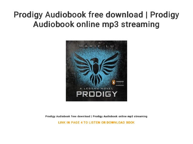 Prodigy Audiobook Free Download | Prodigy Audiobook Online Mp3 Stream…