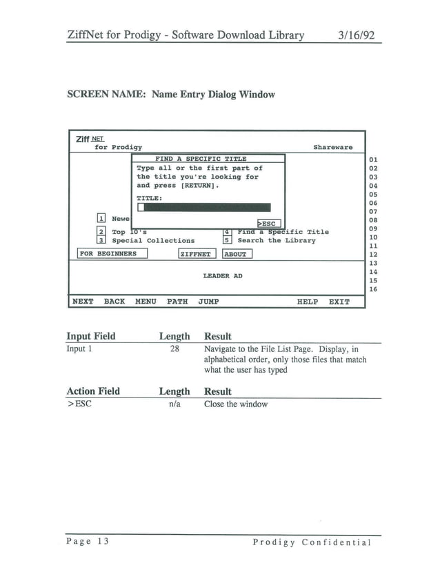 Prodigy Product Design Doc/Wireframes | PDF