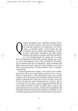 Lettera di diffida telecom