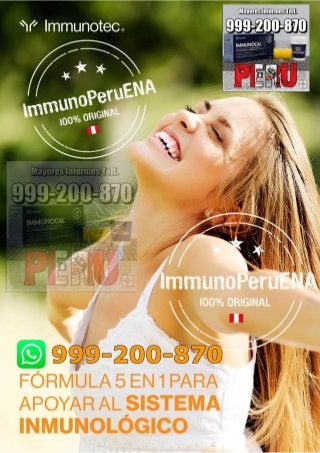 OMEGA GEN V PERU Telf 999-200-870 immunocal