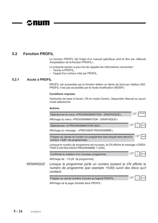 FIGURE 16                                  (D)          FIGURE 17                         XY        (D)
                                                 [ET+]   R         XY
                                     G2                                                                                   EA
                                                                                        G2                R
                                                         G3
                       Y    a                                                  Y                                [ET+]
                                            IJ                                     a                  G3
                                X                                                      X     I J

                       N.. G02/G03 I.. J..                                    N.. G02/G03 I.. J..
                       N.. G02/G03 R.. X.. Y..                                N.. G02/G03 R..
                                                                              N.. G01 EA.. X.. Y..

                       FIGURE 18a                             G2               FIGURE 18b                       IJ        (D)
                                                                                                                           XY
                                                 R            R                         G2
                                                                        (D)
                                    [ET+]
                                            G3            IJ                                                      G3
                           G2
                                                                                                      R
                       Y                                                       Y          IJ
                                                                                       G2
                            a        IJ                                                a [ET-]
                             X                                                         X

                       N.. G02/G03 I.. J..                                    N.. G02/G03 I.. J..
                       N.. G02/G03 R..                                        N.. G02/G03 R..
                       N.. G02/G03 I.. J.. R../X.. Y..                        N.. G02/G03 I.. J.. R../X.. Y..

                        FIGURE 19                                               FIGURE 20
                                                          XY            (D)                                                (D)
                                                  ES+             EA                                                           G2
                                G2                                                  ES-                    EA
                                                                                                                      R
                                                                                                 IJ
                       Y                                                       Y G2                              IJ
                                             I J
                                a                                                            a
                                X                                                      X

                       N.. G02/G03 I.. J.. ES+                                N.. G02/G03 I.. J.. ES-
                       N.. G01 EA.. X.. Y..                                   N.. G01 EA..
                                                                              N.. G02/G03 I.. J.. R../X.. Y..




5 - 14   fr-938819/5
 