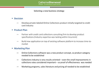Create common business plan template and spreadsheet analysis