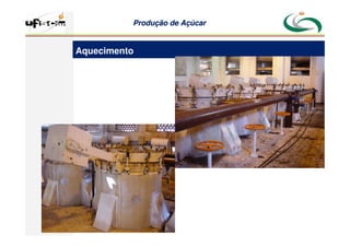 Produção
Produção de
de Açúcar
Açúcar
Aquecimento
 