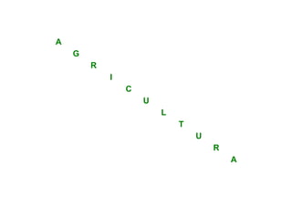 A
    G
        R
            I
                C
                    U
                        L
                            T
                                U
                                    R
                                        A
 