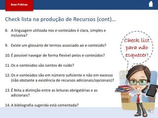Produção Conteúdos Educativo 