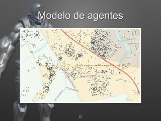 22
Modelo de agentes
 