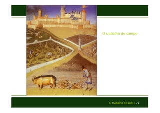 O trabalho do campo 
O trabalho do solo | 72 
 