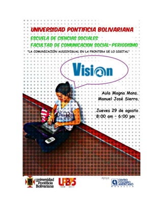 Producción afiche visión 2013