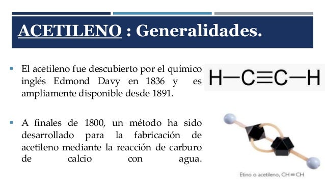 PRODUCCIÓN DE ACETILENO