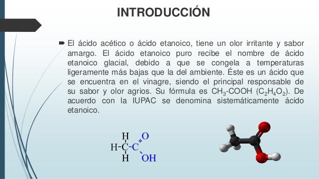 Producción de ácido acético