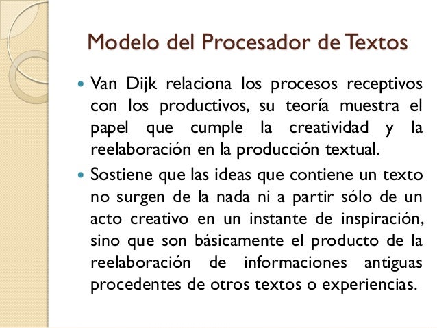 Producción de textos orales y escritos