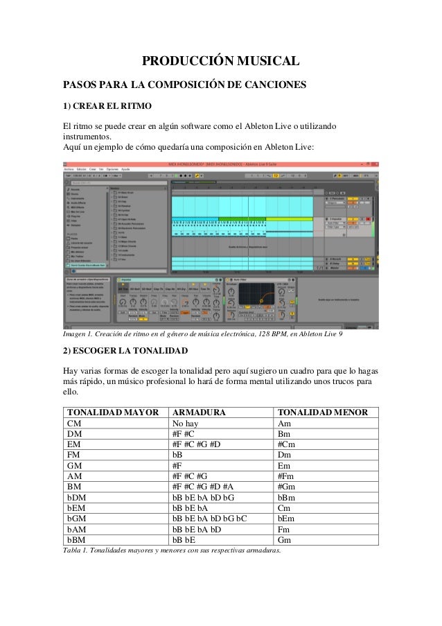 Produccion Musical En Ableton Live 9
