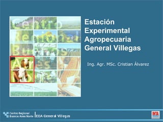 Estación  Experimental  Agropecuaria General Villegas Ing. Agr. MSc. Cristian Álvarez 