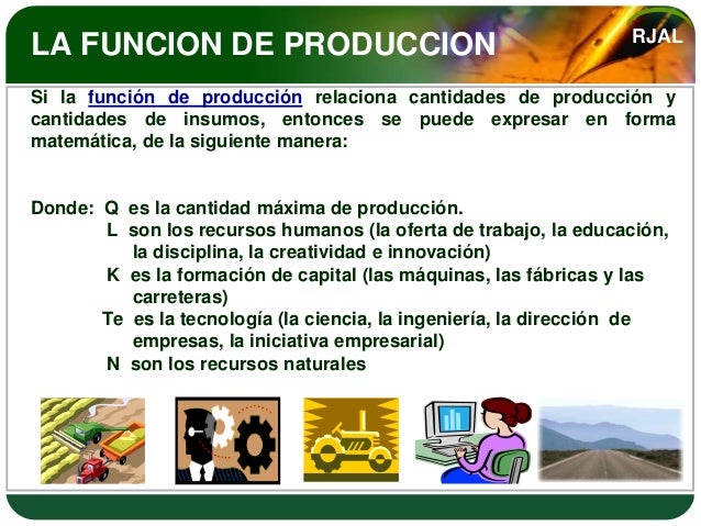 Produccion con dos factores