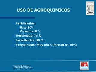 Produccion de arroz Argentina