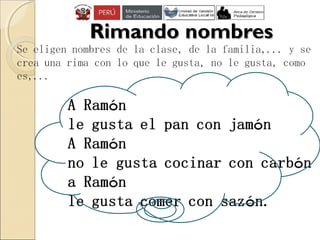 Rimando nombresRimando nombres
 