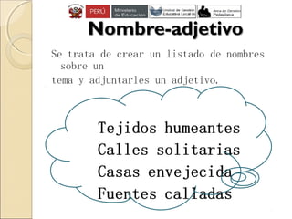 Nombre-adjetivoNombre-adjetivo
 