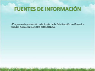 Produccion mas limpia