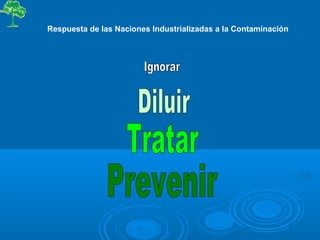 Respuesta de las Naciones Industrializadas a la Contaminación
 