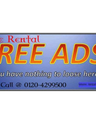 Free Sites To Post Buy and Sell Advertisement..Resale Rental.....Call @ 0120-4299500
