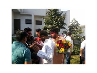 दक्षिण दिल्ली से बीजेपी उम्मीदवार रमेश विधूड़ी ने कैसे मनाई होली। देखें तस्वीरें 